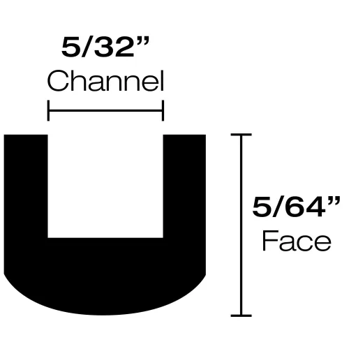 View image 3 of 3 for 3 Lb Spooled Hobby Came - 5/64" Round U Came