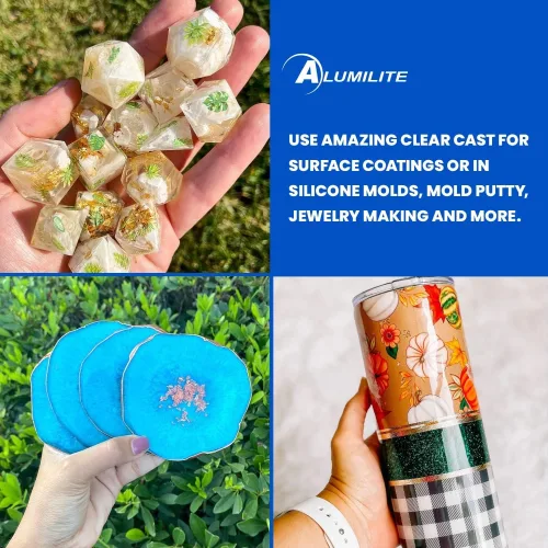 View image 5 of 6 for Alumilite Amazing Clear Cast Epoxy Resin Kit 2 Gal for Coating & Castings