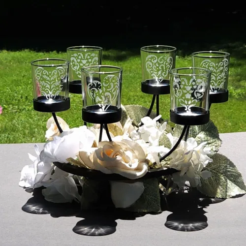 View image 9 of 9 for Armour Etch Glass Etching Cream, Create Designs on Glass Surfaces, 22 oz