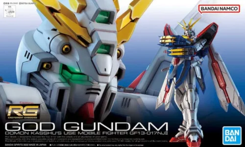 View image 5 of 5 for Bandai Hobby - Mobile Fighter G Gundam - #37 God Gundam, Bandai Spirits RG 1/144 Model Kit