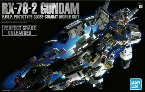 View image 4 of 4 for BANDAI NAMCO Entertainment Perfect Grade 1/60 Scale Unleashed RX-78-2 Gundam Model kit