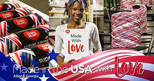 View image 3 of 5 for Bulk Buy: Red Heart Super Saver (2-Pack) (Americana, 5 oz Each Skein)
