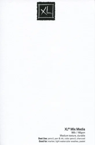 View image 3 of 3 for Canson XL Mix Media Pad 11X14