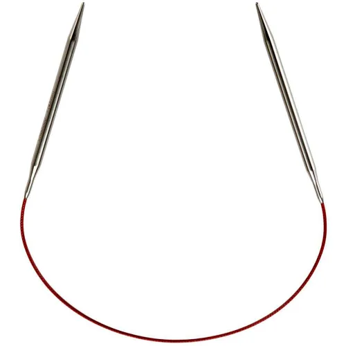 ChiaoGoo SS Red Lace Circular, 16-Inch (40 cm), US 1 (2.25 mm)