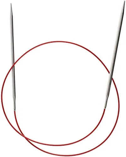 View image 2 of 4 for ChiaoGoo SS Red Lace Circular, 32-Inch (80 cm), US 6 (4 mm)