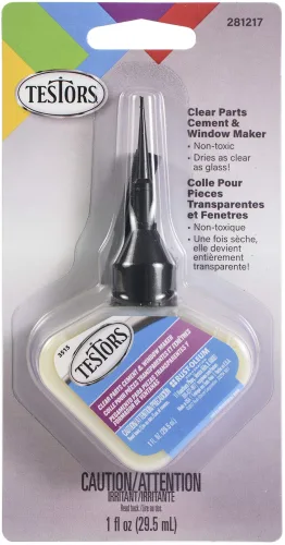 Clear Parts Cement-1oz by Testors