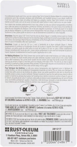 View image 2 of 2 for Clear Parts Cement-1oz
