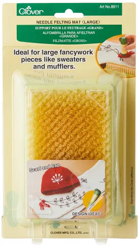 View image 3 of 4 for Clover 8911 Felting Needle Mat Large , Blue