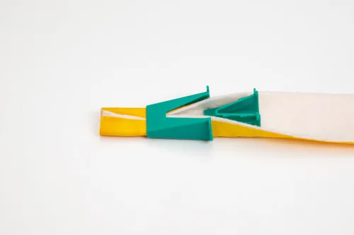View image 3 of 9 for Clover Needlecraft Inc Fabric Tube Maker, Green