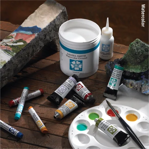 View image 5 of 7 for DANIEL SMITH 284600060 Extra Fine Watercolor 15ml Paint Tube, New Gamboge, 0.5 Fl Oz (Pack of 1)
