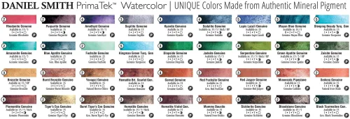 View image 4 of 4 for DANIEL SMITH 284610197 Extra Fine Watercolors Tube, 5ml, Green Apatite Genuine