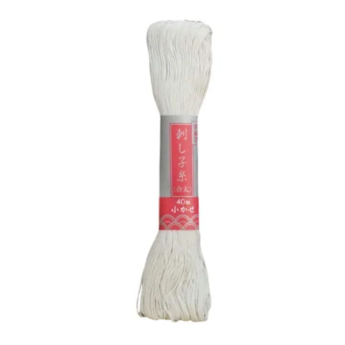 View image 3 of 6 for Daruma Yokota Sashiko Thread 5 Skein Essential Color Set (Thick Sashiko Thread - Futo)