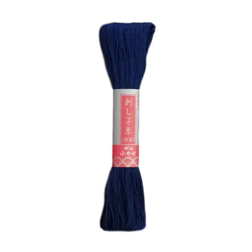 View image 4 of 6 for Daruma Yokota Sashiko Thread 5 Skein Essential Color Set (Thick Sashiko Thread - Futo)