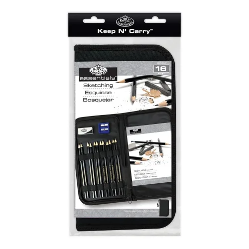 Drawing and Sketching Pencil Set In Zippered Carrying Case by Royal & Langnickel