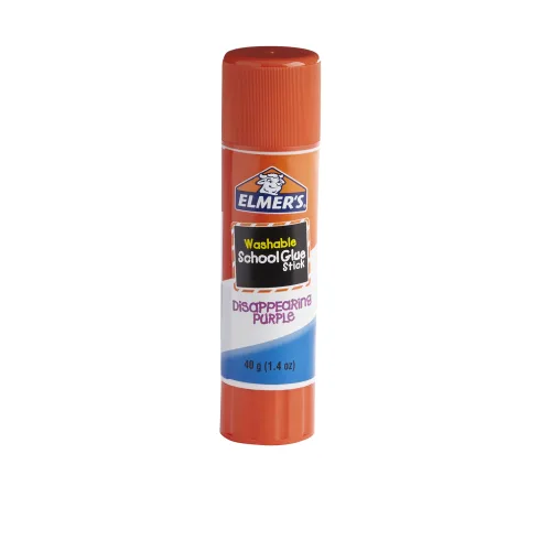 View image 2 of 4 for Elmer's Jumbo Glue Stick (3 Pack) 1.4 oz (40g) each - Washable Disappearing Purple