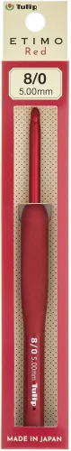 Etimo Crochet Hook, Size 8/5.00mm (TED-080E) by TULIP