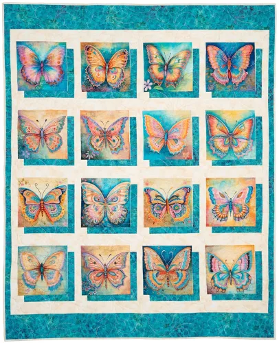 View image 4 of 9 for Fabric Cafe Panel Perfect 3-Yard Quilts Book – 8 Easy Quilt Patterns for Panels – Use with 1-Yard Cuts – Beginner Friendly Quilting Book with Diagrams & Fabric Guides