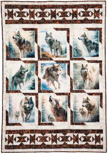 View image 8 of 9 for Fabric Cafe Panel Perfect 3-Yard Quilts Book – 8 Easy Quilt Patterns for Panels – Use with 1-Yard Cuts – Beginner Friendly Quilting Book with Diagrams & Fabric Guides