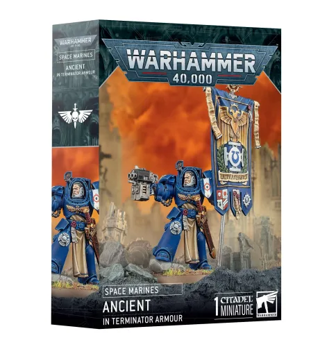 Games Workshop - Warhammer 40K - Space Marines - Ancient in Terminator Armour