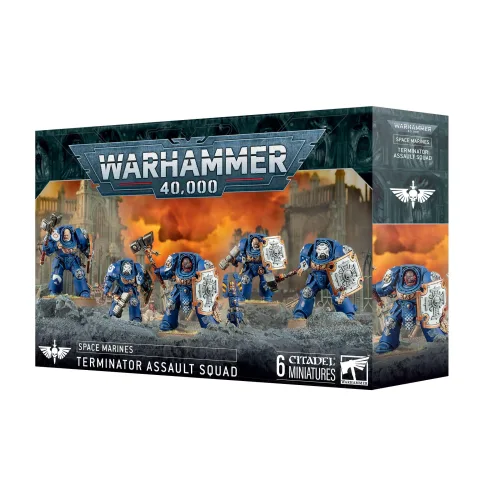 Games Workshop Warhammer 40k: Space Marines - Terminator Assault Squad