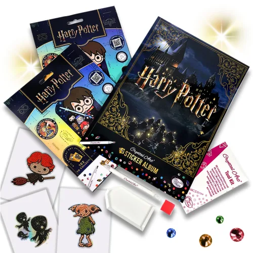 Harry Potter Crystal Art Sticker Album Starter Pack