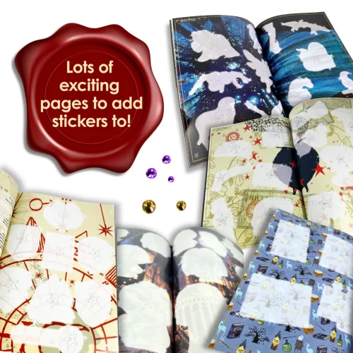 View image 5 of 9 for Harry Potter Crystal Art Sticker Album Starter Pack