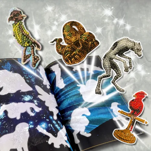 View image 7 of 9 for Harry Potter Crystal Art Sticker Album Starter Pack