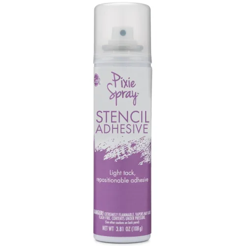 iCraft Pixie Spray Stencil Adhesive, Repositionable, Low Tack, 3.81 Ounces