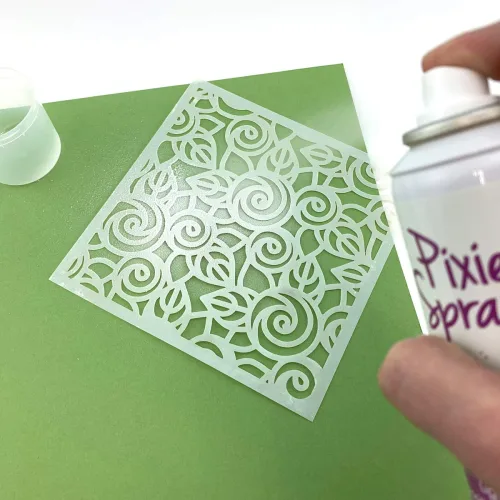 View image 2 of 4 for iCraft Pixie Spray Stencil Adhesive, Repositionable, Low Tack, 3.81 Ounces