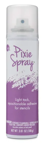 View image 4 of 4 for iCraft Pixie Spray Stencil Adhesive, Repositionable, Low Tack, 3.81 Ounces