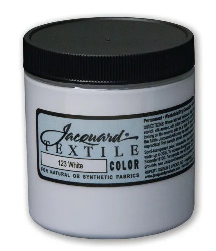 Jacquard Textile Colors - 123 White, 8 oz.