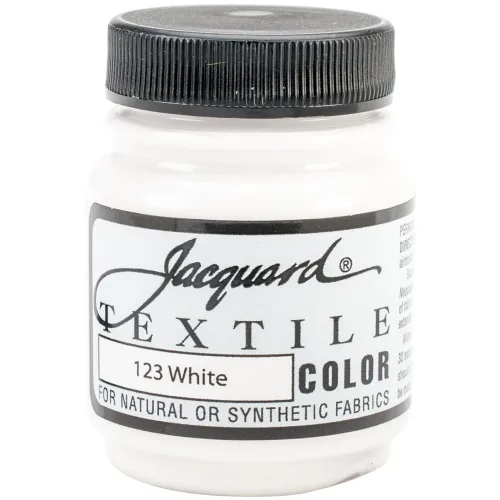 View image 4 of 8 for Jacquard Textile Colors - 123 White, 8 oz.