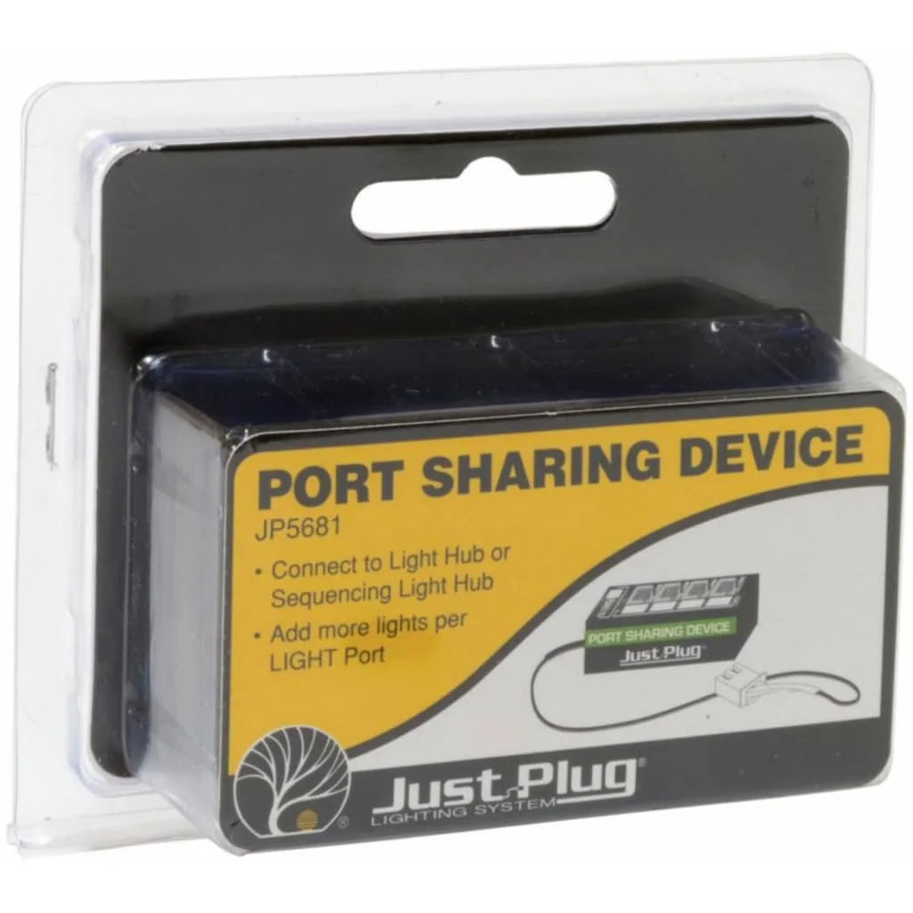 Just Plug #JP5681 Port Sharing Device by Woodland Scenics
