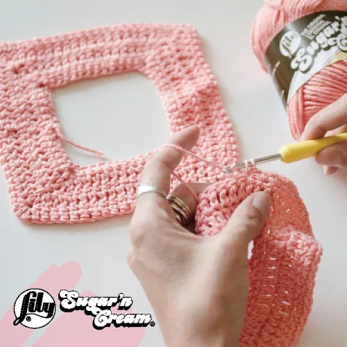View image 9 of 9 for Lily Sugar 'N Cream The Original Solid Yarn, 2.5oz, Medium 4 Gauge, 100% Cotton - White - Machine Wash & Dry