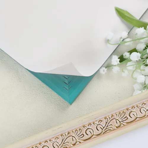 View image 8 of 8 for Lineco Frame Backing Paper, 24x72'' Rolls, 0.006'' Thickness, Light Gray