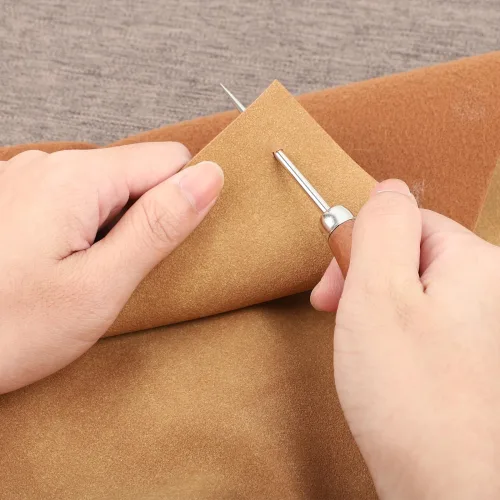 View image 4 of 8 for Lineco Heavy Duty Awl for Bookbinding Projects, Large Handle