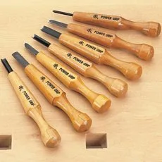 View image 2 of 2 for Mikisyo Power Grip Carving Tools, 7 Piece Set (Japan Import)