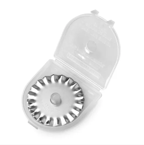 View image 3 of 5 for Olfa Rotary Blade Refill 45mm Pinking PIB45-1 (2-Pack)