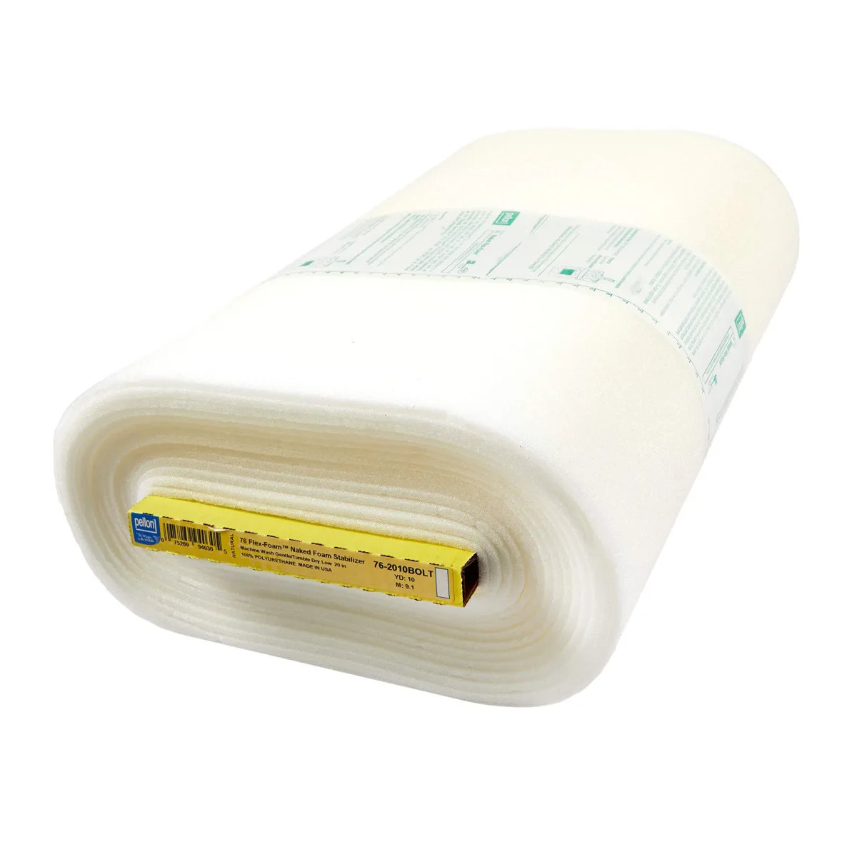 Pellon 76 Flex-Foam Naked Foam Stabilizer 20in x 10 yd Bolt