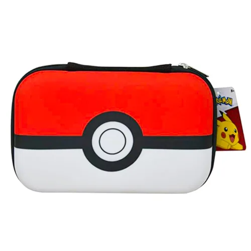 View image 2 of 8 for Pokémon Poké Ball Pencil Case with Zipper for Kids
