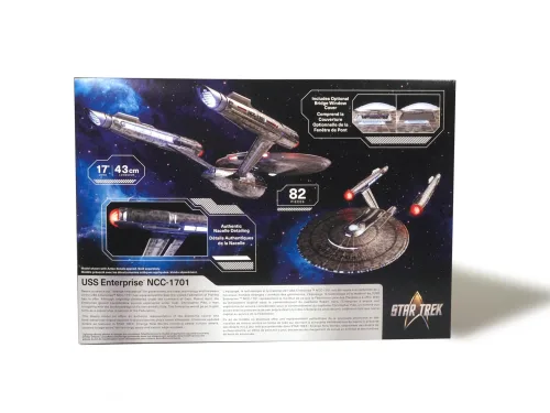 View image 4 of 5 for Polar Lights Star Trek Strange New Worlds U.S.S. Enterprise 1:1000 Scale Model Kit