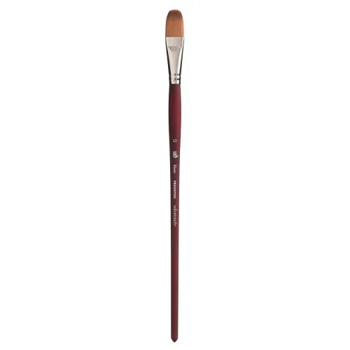 Princeton Velvetouch Jenna Rainey Blooms Brush, Long Handle, Size 12 - Professional Artist Brushes for Mixed Media, Acrylic, Oil by Princeton Art & Brush Company