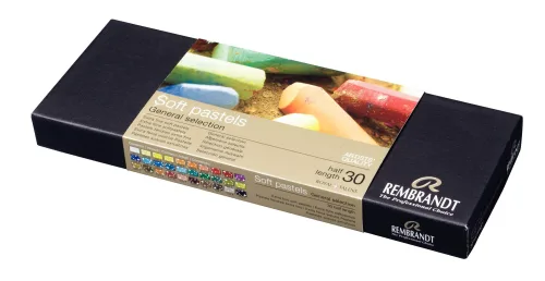View image 2 of 3 for Rembrandt Soft Pastels Basic Set 300C30.5