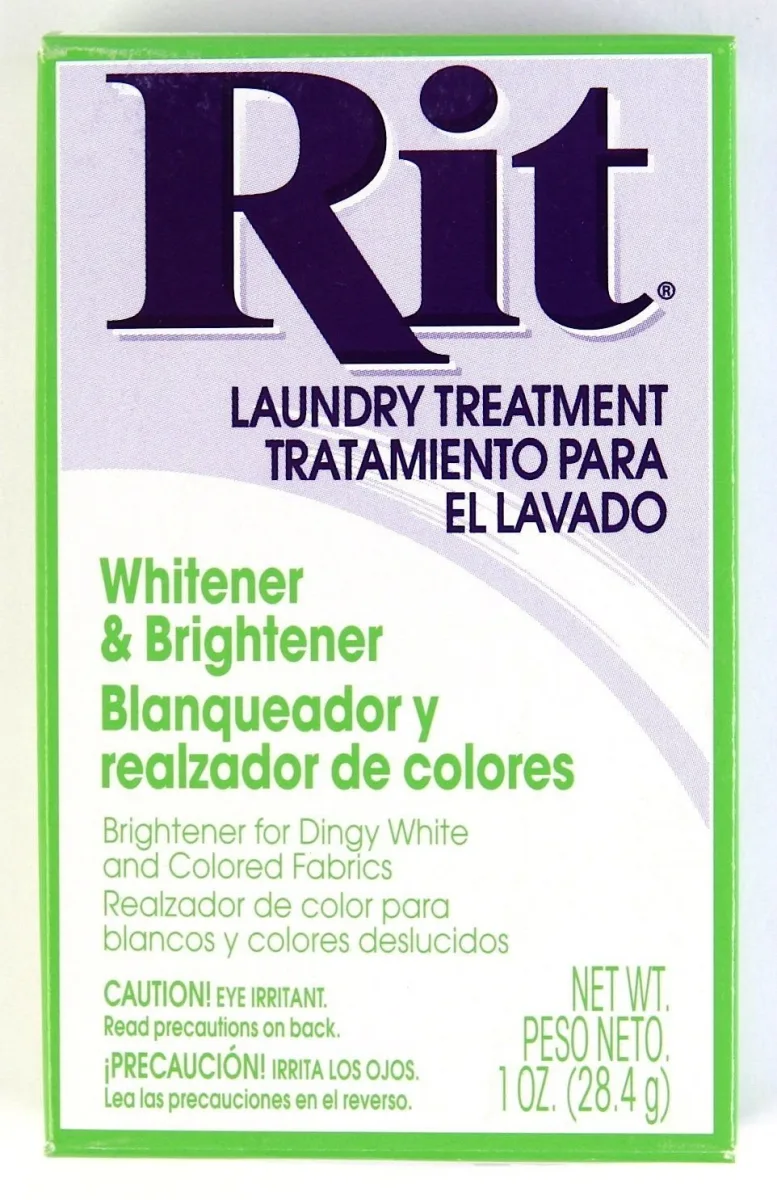 Rit Dye Laundry Treatment Whitener and Brightener Powder, 1 oz, 3-Pack