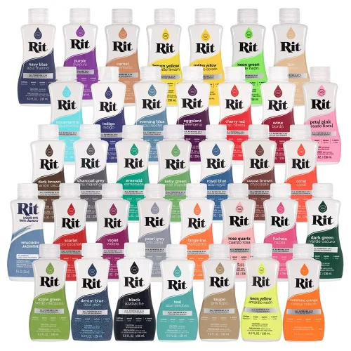 View image 4 of 4 for Rit Dye – Liquid Fabric Dye for Crafting, Clothing, and Décor – 8 oz. Bottle – Cocoa Brown (Gloves Included)