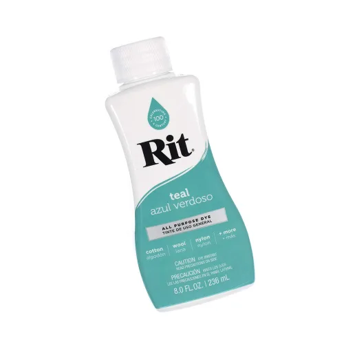 View image 2 of 6 for Rit Dye Liquid – Wide Selection of Colors – 8 Oz. (Teal)