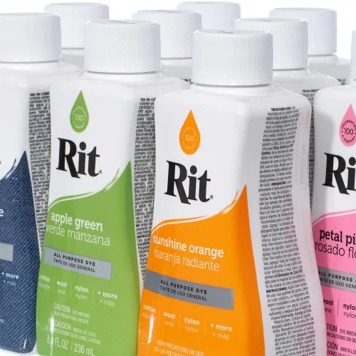 View image 4 of 6 for Rit Dye Liquid – Wide Selection of Colors – 8 Oz. (Teal)