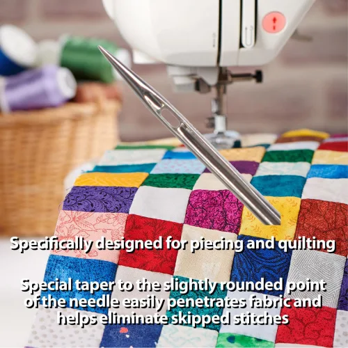 View image 4 of 7 for SCHMETZ Quilting Needles - Size 75/11, 5-Needle Cards, Pack of 5