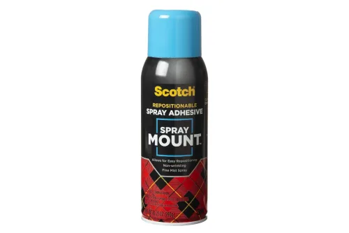 Scotch Spray Mount, 10.2 5 oz, Repositionable on Many Surfaces (6065) by 3M