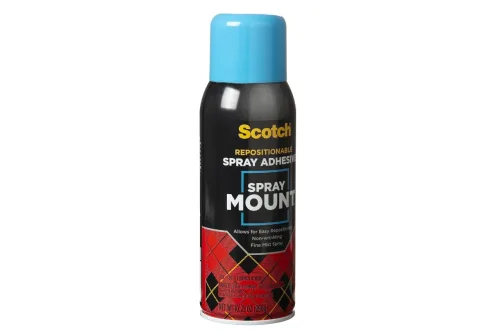 View image 3 of 5 for Scotch Spray Mount, 10.2 5 oz, Repositionable on Many Surfaces (6065)